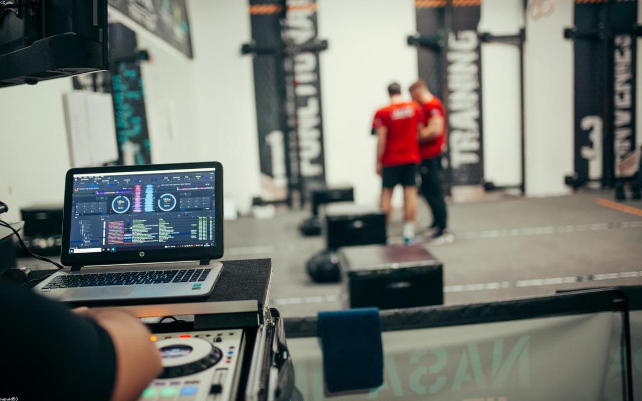 Fitness Studio template preview